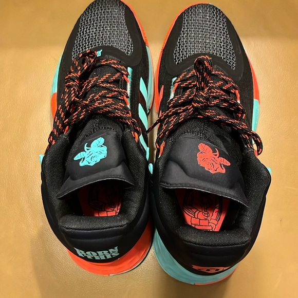 Adidas D Rose 11 Basketball Shoes Avatar Pack Black FZ4407 Mens Size 8 New - Picture 3 of 10